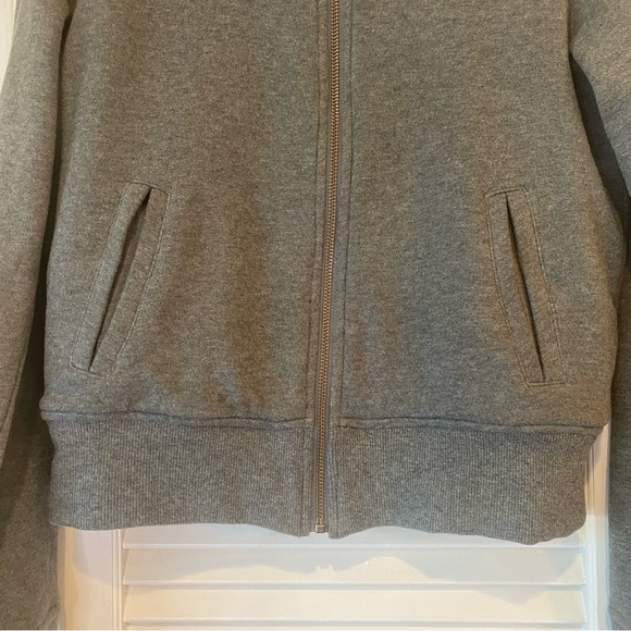 💕JAMES PERSE JERSEY FLEECE JACKET SIZE 2 - Picture 3 of 12